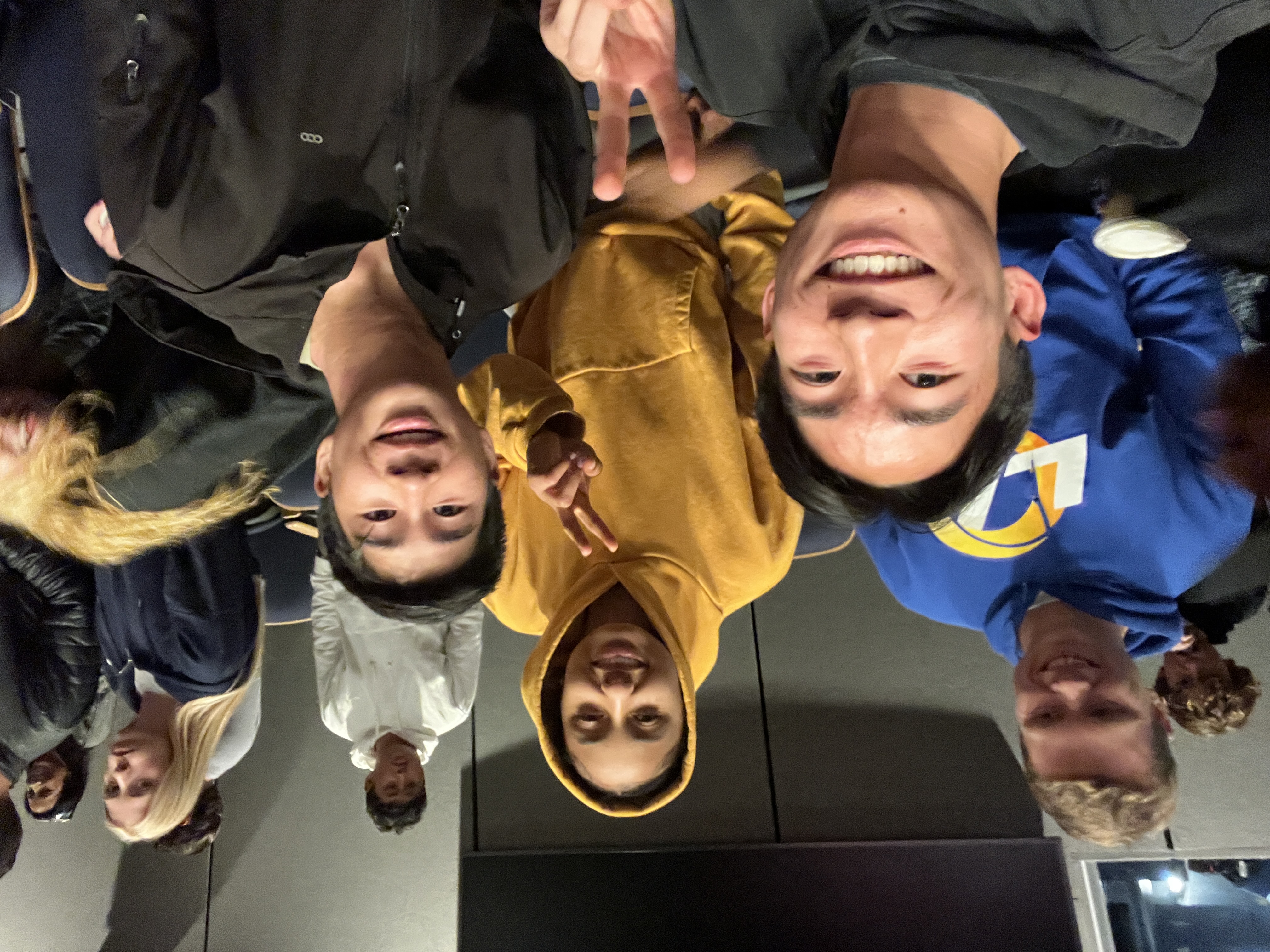 Group photo with classmates after the Game is Life lecture