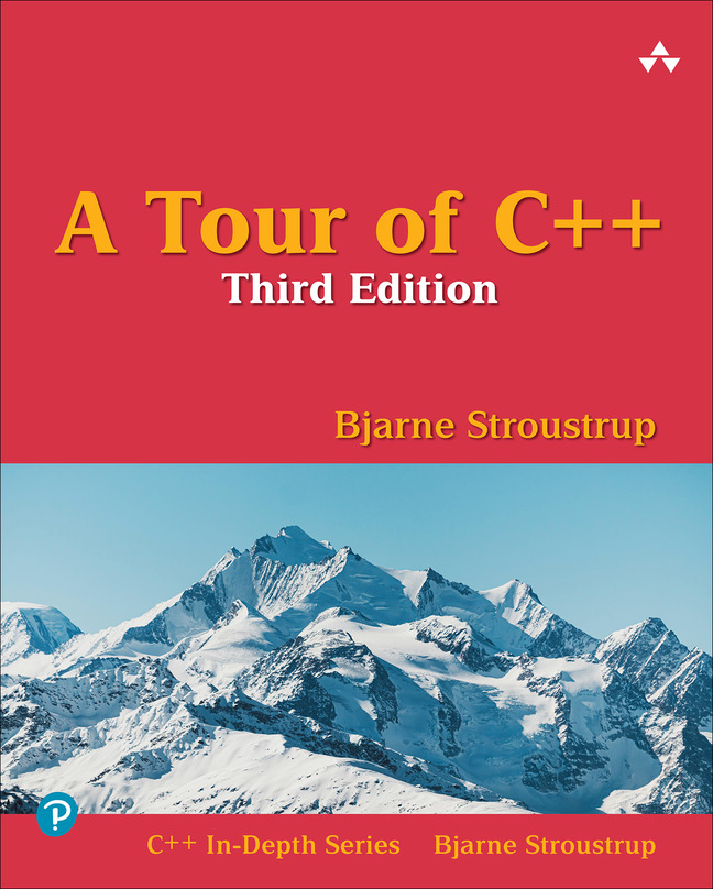 A Tour of C++ (3rd Edition) by Bjarne Stroustrup — book cover